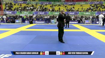 João Vitor Trindade Oliveira vs Paulo Eduardo Damas Carvalho 2025 Brasileiro Jiu-Jitsu IBJJF