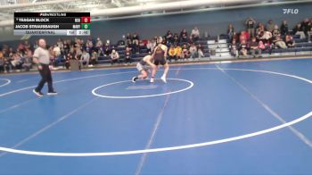 133 lbs Quarterfinal - Jacob Strausbaugh, Mary vs Teagan Block, Northern State