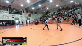 135 lbs Cons. Round 5 - Geralyn Afalava, El Toro vs Mylinh Do, Cypress