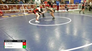 106 lbs Cons. Round 1 - Aidan Mueller, Corona Senior vs Kayden Vasquez, South Hills