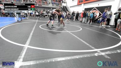 131 lbs Semifinal - Jayvyn Allami, Team Tulsa Wrestling Club vs Mason Moseley, Raw Wrestling Club