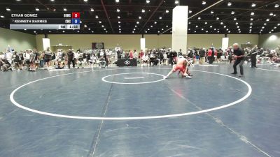 132 lbs Cons. Sub-semis - Ethan Gomez, Big Game Wrestling Club vs Kenneth Barnes, Cardinal Wrestling Club