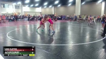 170 lbs Round 1 (8 Team) - Lana Clayton, Charlies Angels Florida Black vs Autumn Elsbury, Team Iowa Mermaid Mafia