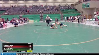 106 lbs 4th Wrestleback (16 Team) - Owen Cash, Brookwood vs Alex Blanc, West Forsyth