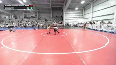 95 lbs Rr Rnd 2 - Muhammadsharif Jumaev, Warhawks vs Emilio Lara, Broad Axe Green
