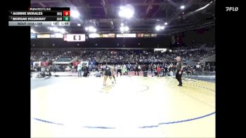 155 lbs Semifinal - Morgan Holdaway, Juab vs Jasmine Morales, McQueen