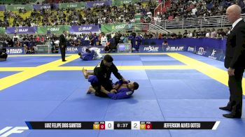 Luiz Felipe Dos Santos vs Jefferson Alves Goteu 2025 Brasileiro Jiu-Jitsu IBJJF