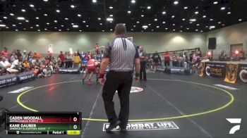 107 lbs Finals (8 Team) - Kane Dauber, American Gladiators-Havoc vs Caden Woodall, Untouchables Purple