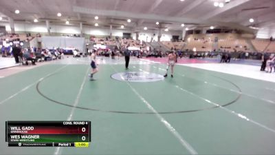 95 lbs Cons. Round 4 - Wes Wagner, Stars Wrestling vs Will Gadd, Grindhouse