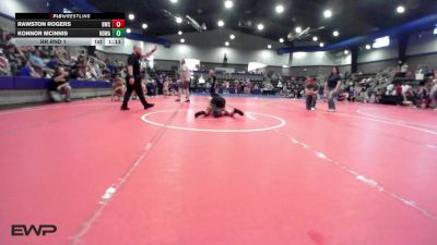 135 lbs Rr Rnd 1 - Rawston Rogers, Bronco Wrestling Club vs Konnor McInnis, North Desoto Wrestling Academy