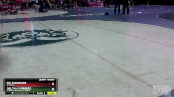 Girls 145 lbs Champ. Round 1 - Zia Budagher, St Pius X vs Deliyah Marquez, Atrisco Heritage Academy