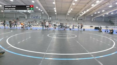 132 lbs Consi Of 4 - Antonio Boni, Quest School Of Wrestling Black - HSB vs Deklan Barr, Team Shutt Mutts - HSB