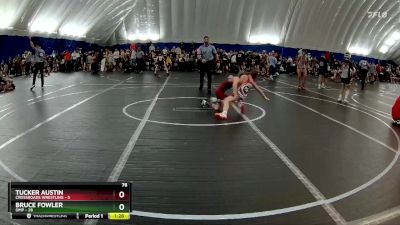 76 lbs Round 2 (8 Team) - Bruce Fowler, OMP vs Tucker Austin, Crossroads Wrestling