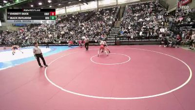 4A 144 lbs Cons. Round 3 - Everett Duce, Crimson Cliffs vs Mack Rutledge, Ridgeline