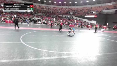 75 lbs Semifinal - Paisley McKelvey, Lancaster Wrestling Club vs Lexi Jankowski, Marathon
