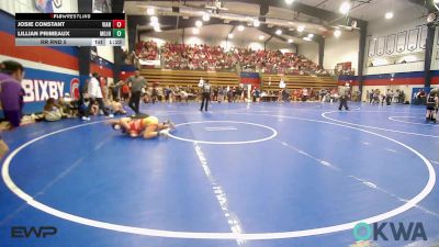 155-165 lbs Rr Rnd 5 - Josie Constant, Vian Wrestling Club vs Lillian Primeaux, Mojo Grappling Academy