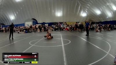 76 lbs Finals (2 Team) - William Huffman, DWA vs Brayton Murtaugh, Dayton Bandits