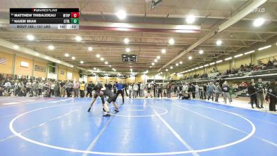157 lbs Consi Of 16 #2 - Matthew Thibaudeau, Mt. Hope vs Naiem Mian, Central