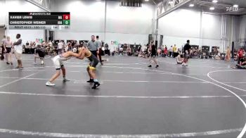 100-110 lbs Round 2 - Xavier Lewis, Milford vs Christopher Weiner, Unattached