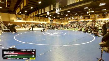 92 lbs Semifinal - Julius Cordero, Poway Elite vs Eddie Fong, Rough House Wrestling