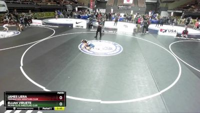 78 lbs Quarterfinal - Elijah Viruete, Inland Elite Wrestling Club vs James Liera, Terminators Wrestling Club