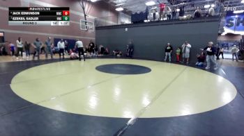 112 lbs Round 3 - Ezekeil Sadler, Hawk Wrestling Club vs Jack Edmunson, Middleton Wrestling Club