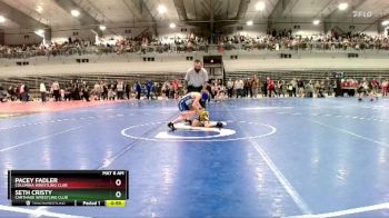 70B Champ. Round 1 - Pacey Fadler, Columbia Wrestling Club vs Seth Cristy, Carthage Wrestling Club