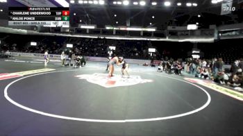 Girls 235 lbs Cons. Semi - Charlene Underwood, Toppenish (Girls) vs Khloe Ponce, Sumner (Girls)