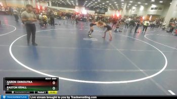 132 lbs Cons. Round 5 - Easton Krall, IA vs Aaron Ohnoutka, NE