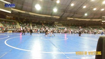 92 lbs Consi Of 32 #2 - Luke DeGroat, Dominate Club Wrestling vs Eli Anderson, Dakota Boyz Wrestling Club