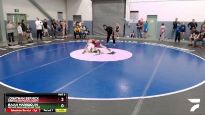 78 lbs Final - Jonathan Bernick, Interior Grappling Academy vs Isaiah Marroquin, Anchor Kings Wrestling Club