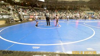 70 lbs Consi Of 4 - Jaxtin Gonzales, Steel City Reloaded vs Knox Perkins, Tahlequah Wrestling Club