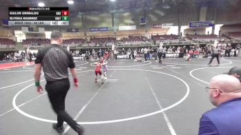 46 lbs Quarterfinal - Kailor Grimaldo, Grizzly Bear vs Elyssia Ramirez, Unattached