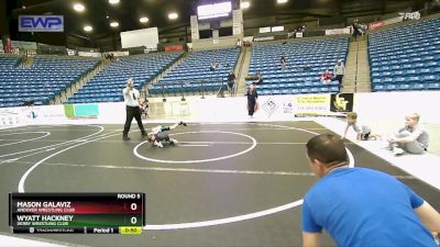 55 lbs Round 5 - Mason Galaviz, Andover Wrestling Club vs Wyatt Hackney, Derby Wrestling Club