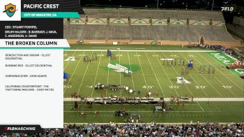PACIFIC CREST THE BROKEN COLUMN MULTI CAM at 2024 DCI Denton pres. by Stanbury Uniforms (WITH SOUND)