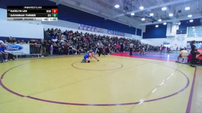 135 lbs Champ. Round 1 - Katelyn Lee, Corona vs Savannah Turner, Beaumont