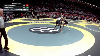 G-140 lbs Cons. Round 3 - Abby Green, G-Waverly vs Nelease Danzy, G-Del. Hayes