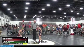 60 lbs Placement Matches (8 Team) - Henry Riesen, Elite Ath Club WE vs Jacob Morrow, Legacy Red