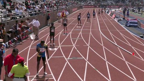 High School Boys' 4x100m Relay, Finals 3