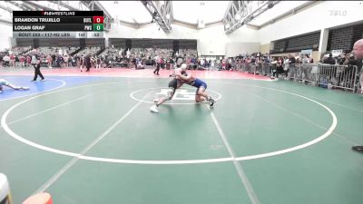 117-H2 lbs Final - Brandon Trujillo, Butler vs Logan Graf, Prime Wrestling Club