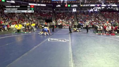 1A-150 lbs Cons. Round 3 - Dustin Van Oort, West Sioux, Hawarden vs Wade Sankot, Belle Plaine