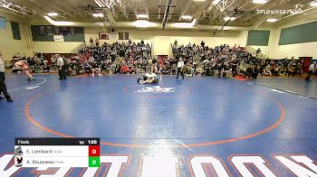 160 lbs Final - Evan Lombard, Kearsarge vs Anthony Rousseau, Timberlane