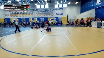 113 lbs Cons. Semi - Michael Maher Iii, Riverdale Wrestling Club vs Shawnley Clervoyant, Cowboy Wrestling Club