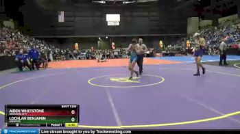 5A - 160 lbs Cons. Round 1 - Aiden Whetstone, Arkansas City vs Lochlan Benjamin, Andover