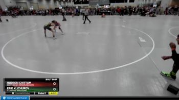 87 lbs Quarterfinal - Hudson Chittum, Boom Ranch Wrestling Club vs Erik Klichurov, Izzy Style Wrestling