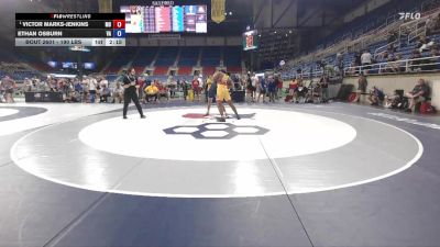 190 lbs 7th Place Match - Victor Marks-Jenkins, MD vs Ethan Osburn, VA