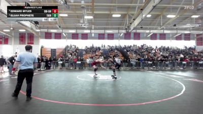 190 lbs Semifinal - Edward Myles, Concord-Carlisle vs Elijah Prophete, Taunton