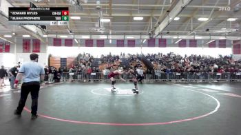190 lbs Semifinal - Edward Myles, Concord-Carlisle vs Elijah Prophete, Taunton