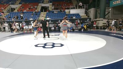 110 lbs Cons. Sub-rd Of 32 - Kennedy Jeppson, Utah vs Dezirae Martinez, Oregon