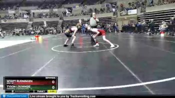 135 lbs Semis (4 Team) - Tyson Louwagie, Marshall/Lakeview/RTR vs Wyatt Rudningen, KMS